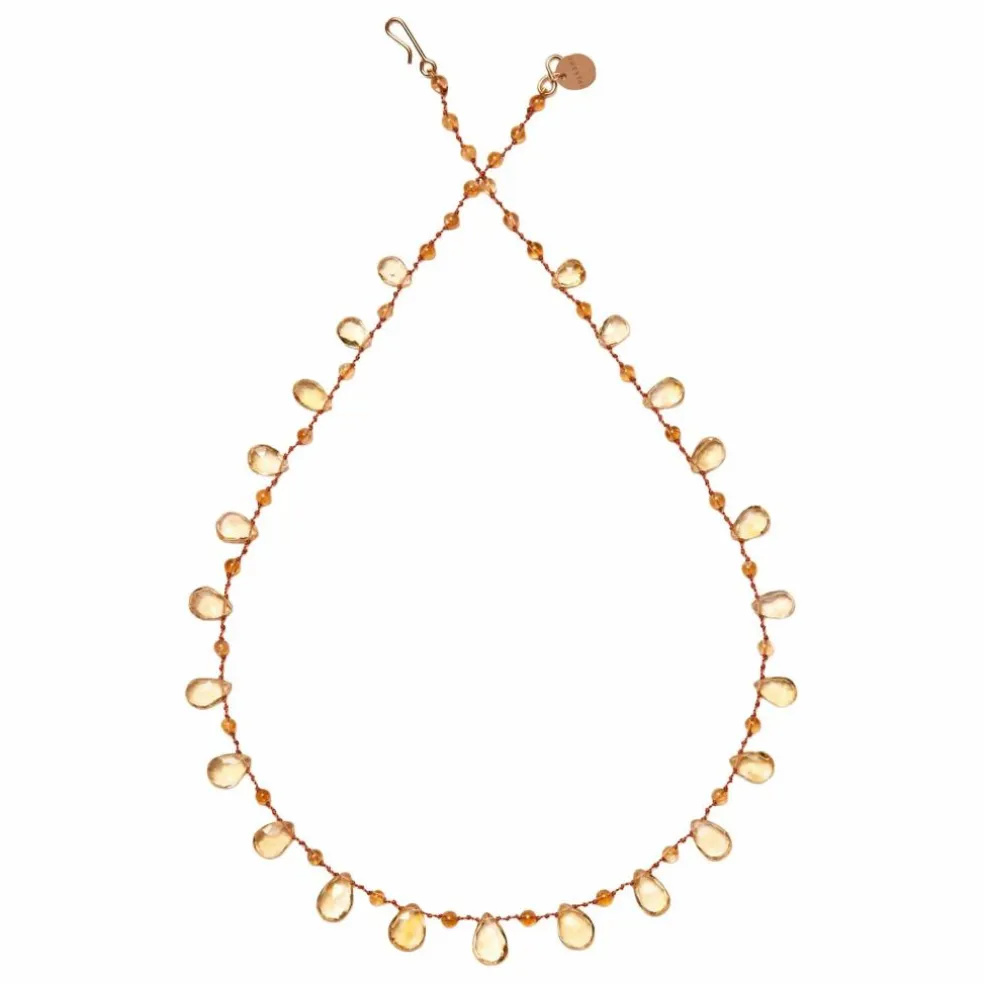 Collier Mill Drops & Beads | Citrine
