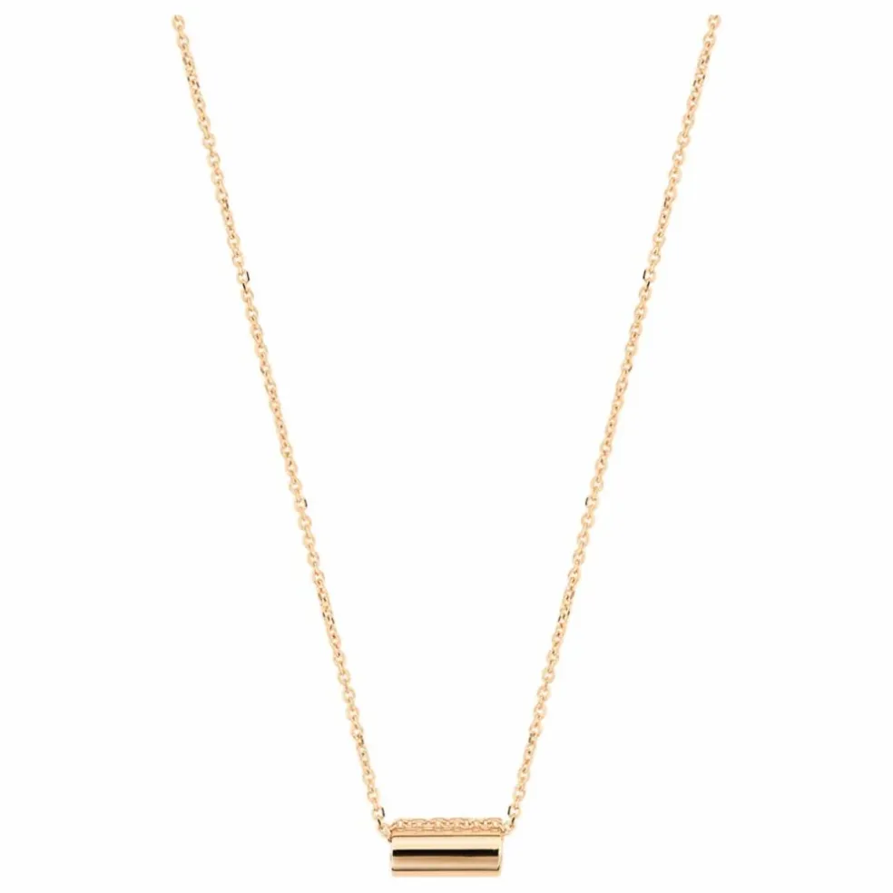 Collier Mini Straw | Or rose