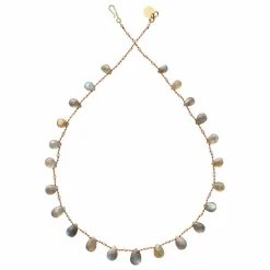 Collier Odin Drops & Beads | Labradorite