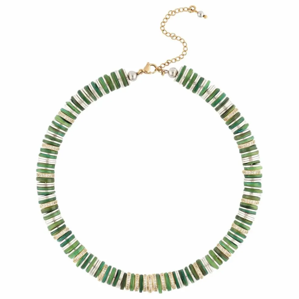 Collier Rondelles | Vert