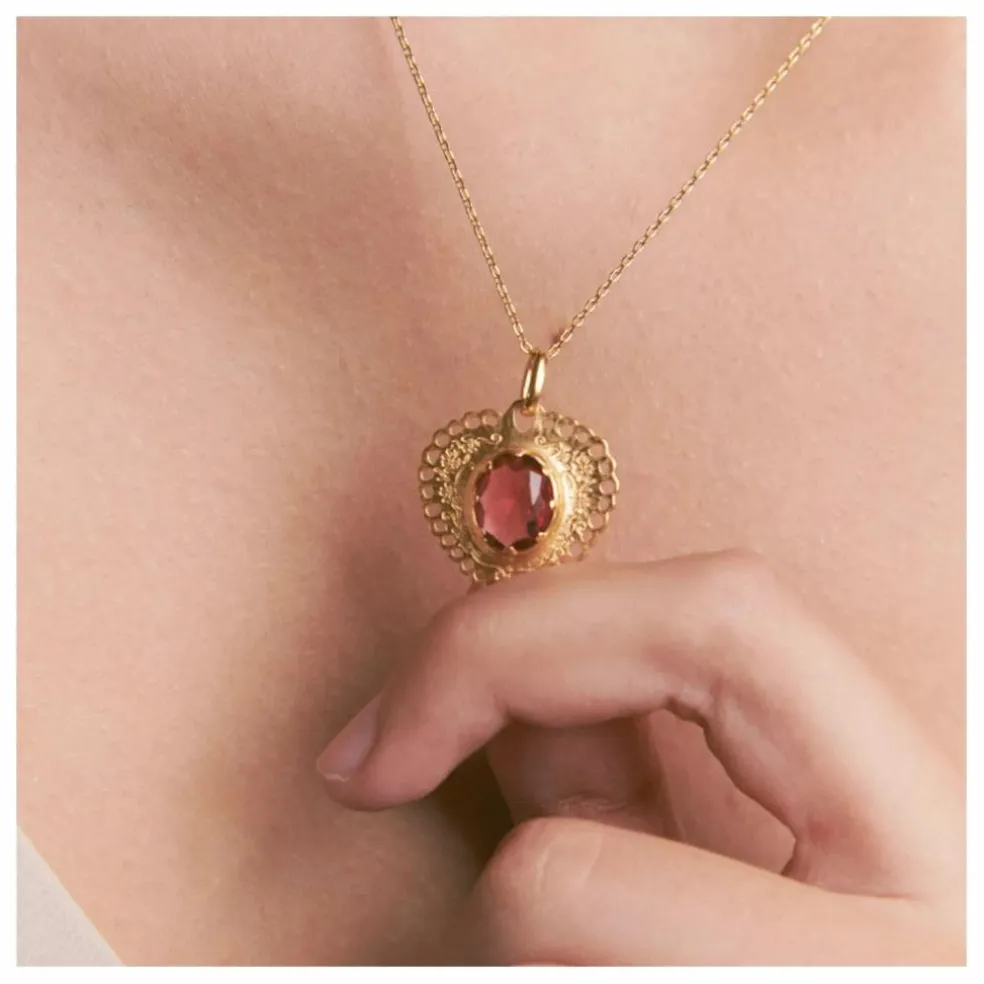 Collier Sacro Cuore | Doré