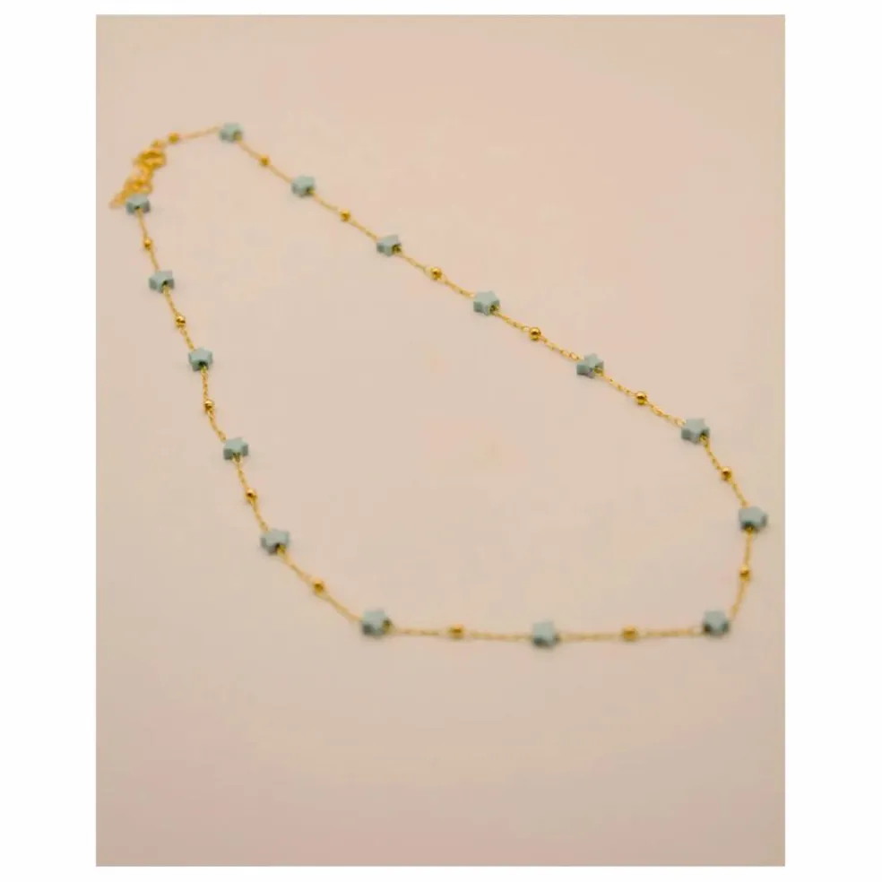 Collier Stone Star | Turquoise