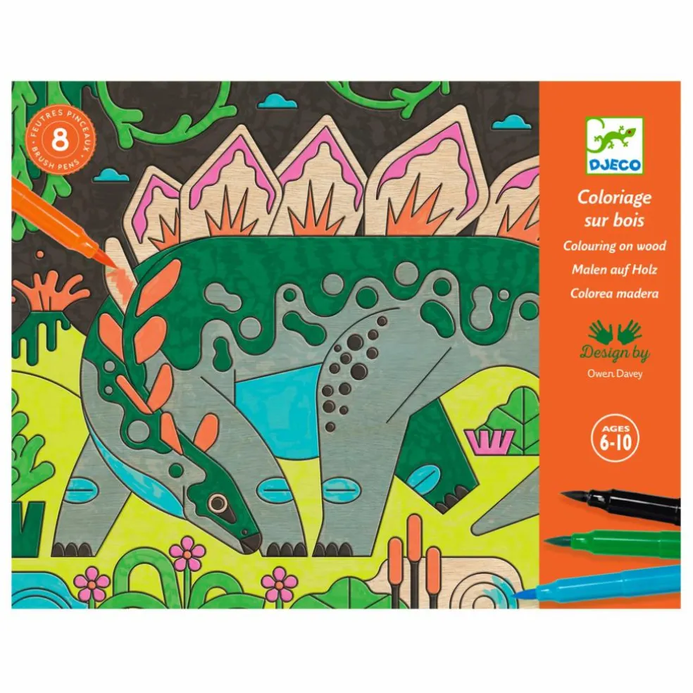 Coloriage Dino world