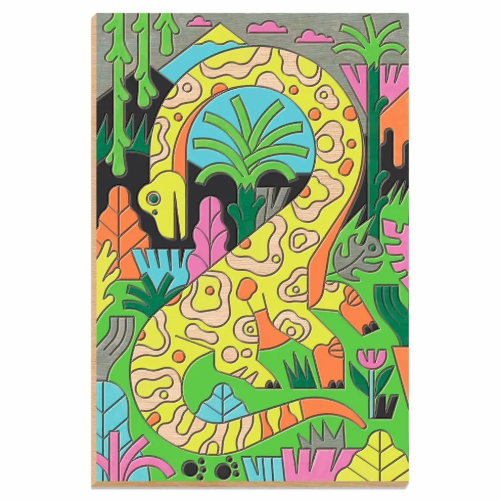 Coloriage Dino world