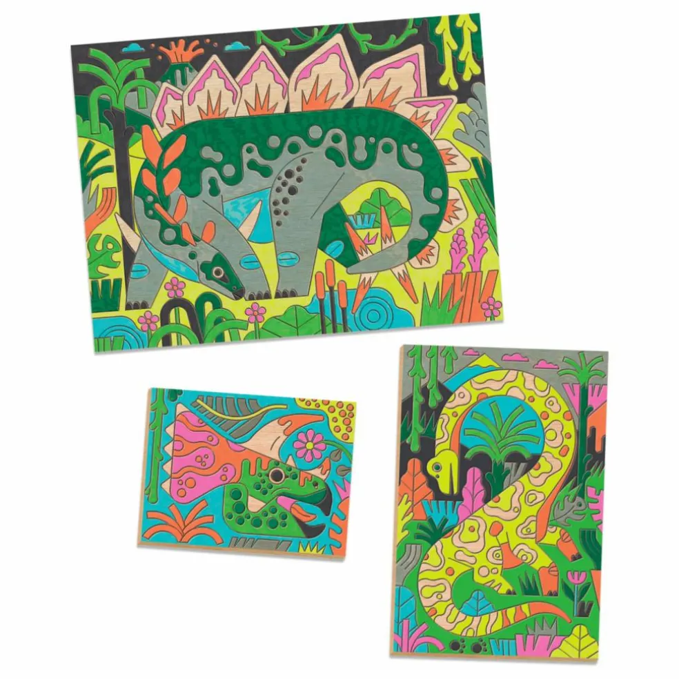 Coloriage Dino world