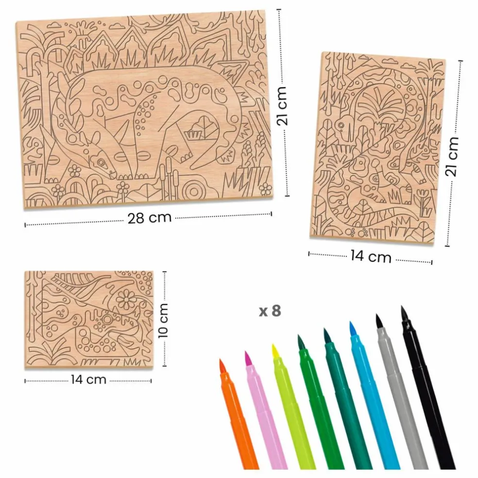 Coloriage Dino world