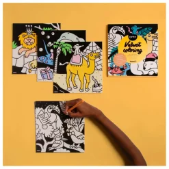 Coloriage velours Animaux