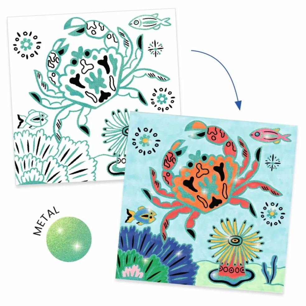 Coloriages Sous la Mer