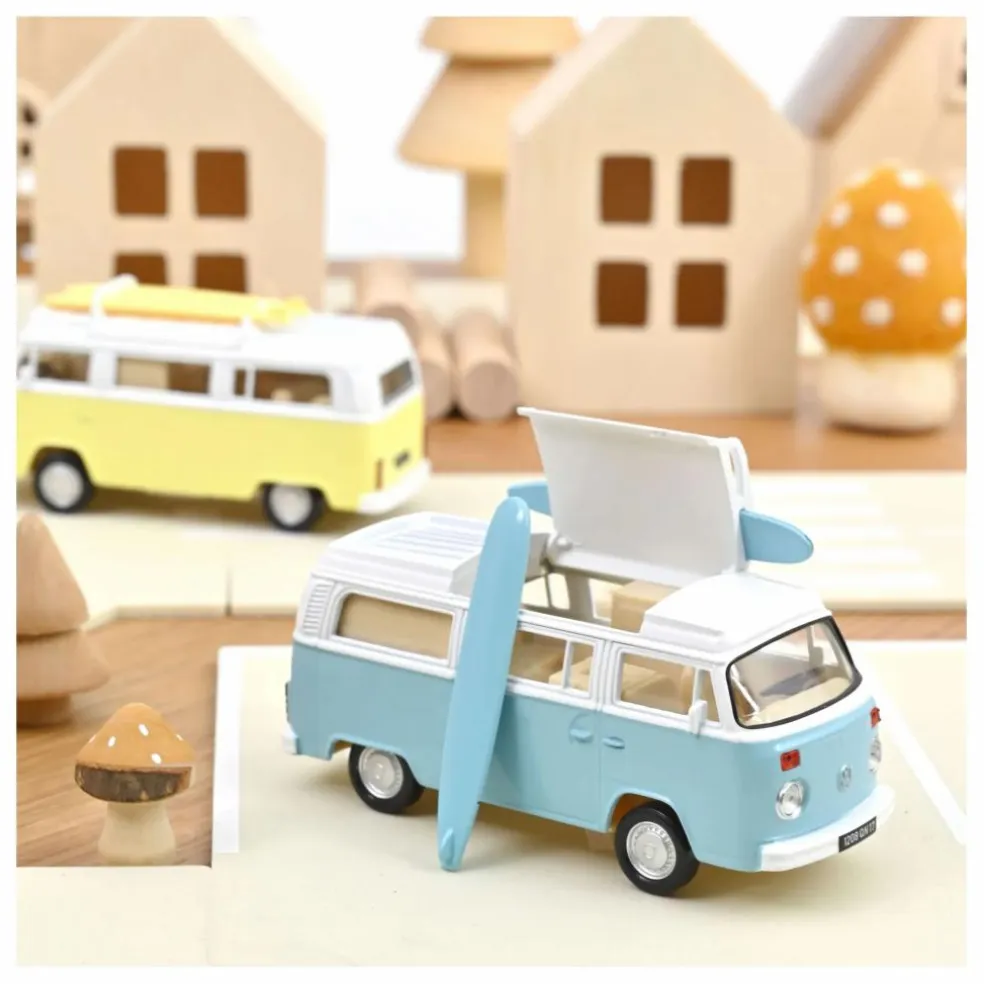 Combi Volkswagen T2b Camper Van 1973 | Bleu