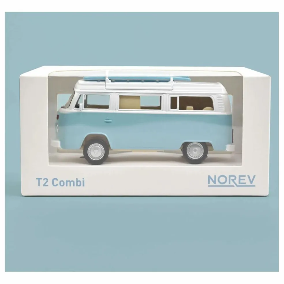 Combi Volkswagen T2b Camper Van 1973 | Bleu
