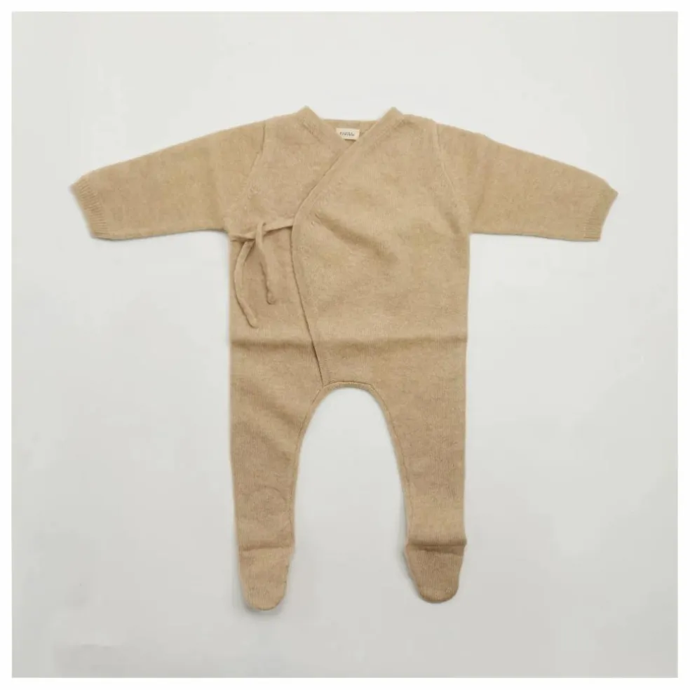 Combinaison Babygrow Cachemire Bio | Caramel