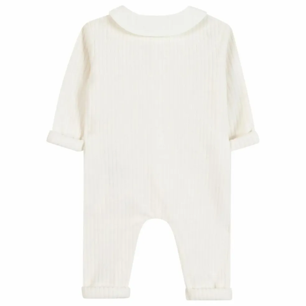 Combinaison Brodée Moutons | Nacre