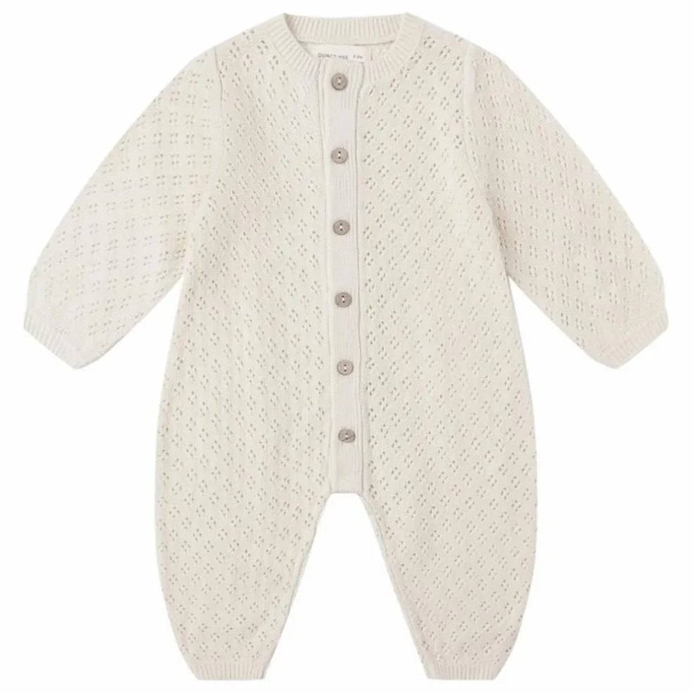 Combinaison Bubble Coton Bio | Ecru