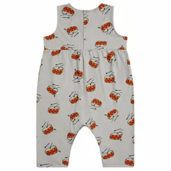 Combinaison Coton Bio Tambours | Gris