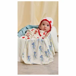 Combinaison Cœurs Velours Coton Bio | Blanc