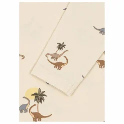 Combinaison Dinosaures Coton Bio | Beige