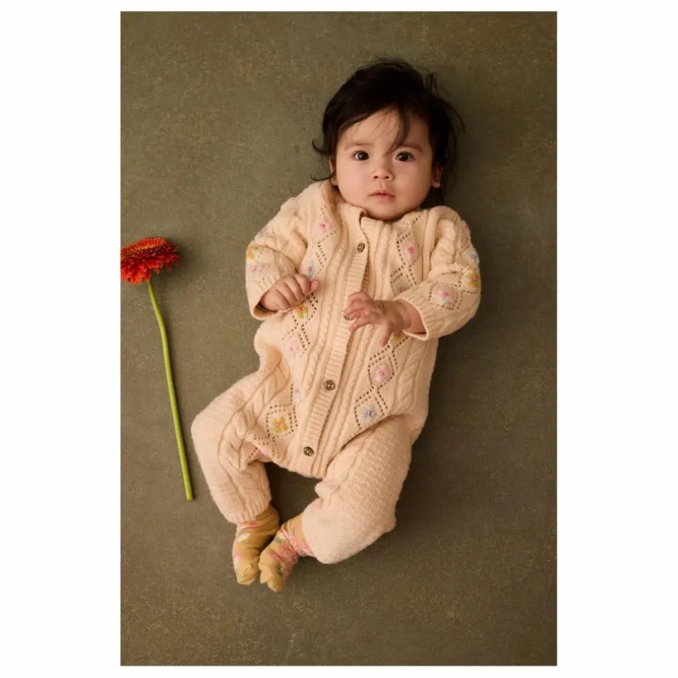 Combinaison Idrina Laine | Rose pâle