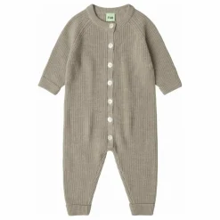 Combinaison Laine de Mérinos | Beige chiné