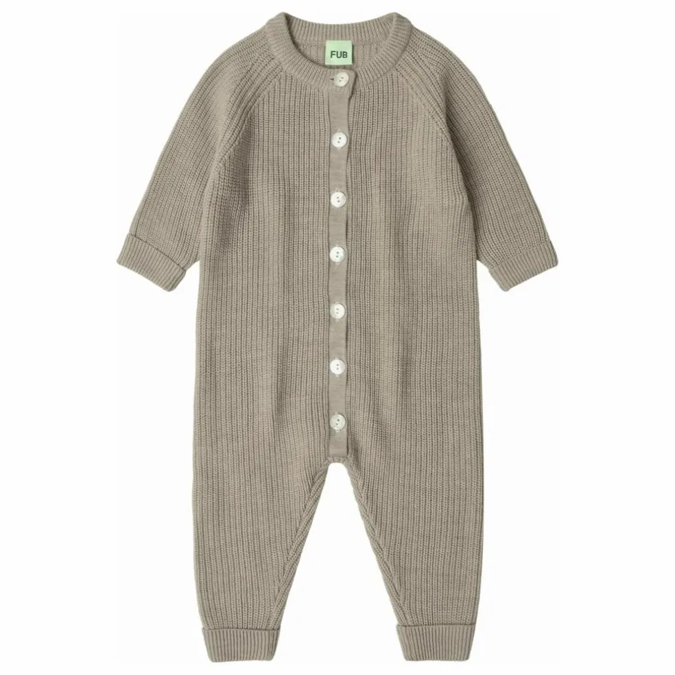 Combinaison Laine de Mérinos | Beige chiné