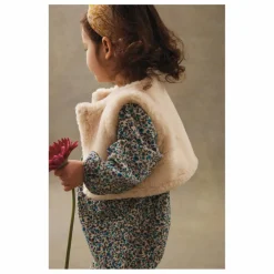 Combinaison Lilanya Fleurie Velours Fin | Bleu