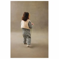 Combinaison Lilanya Fleurie Velours Fin | Bleu