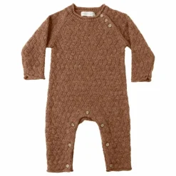 Combinaison Maille Coton Bio | Marron