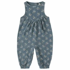 Combinaison Maisie Gaze de Coton Bio | Bleu gris