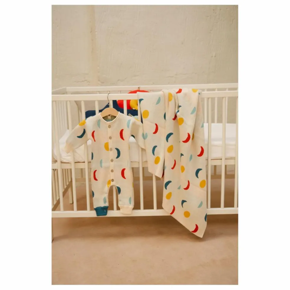 Combinaison Moon Phases Coton Bio | Ecru