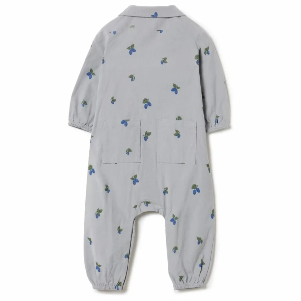 Combinaison Mulberry Velours Côtelé | Bleu