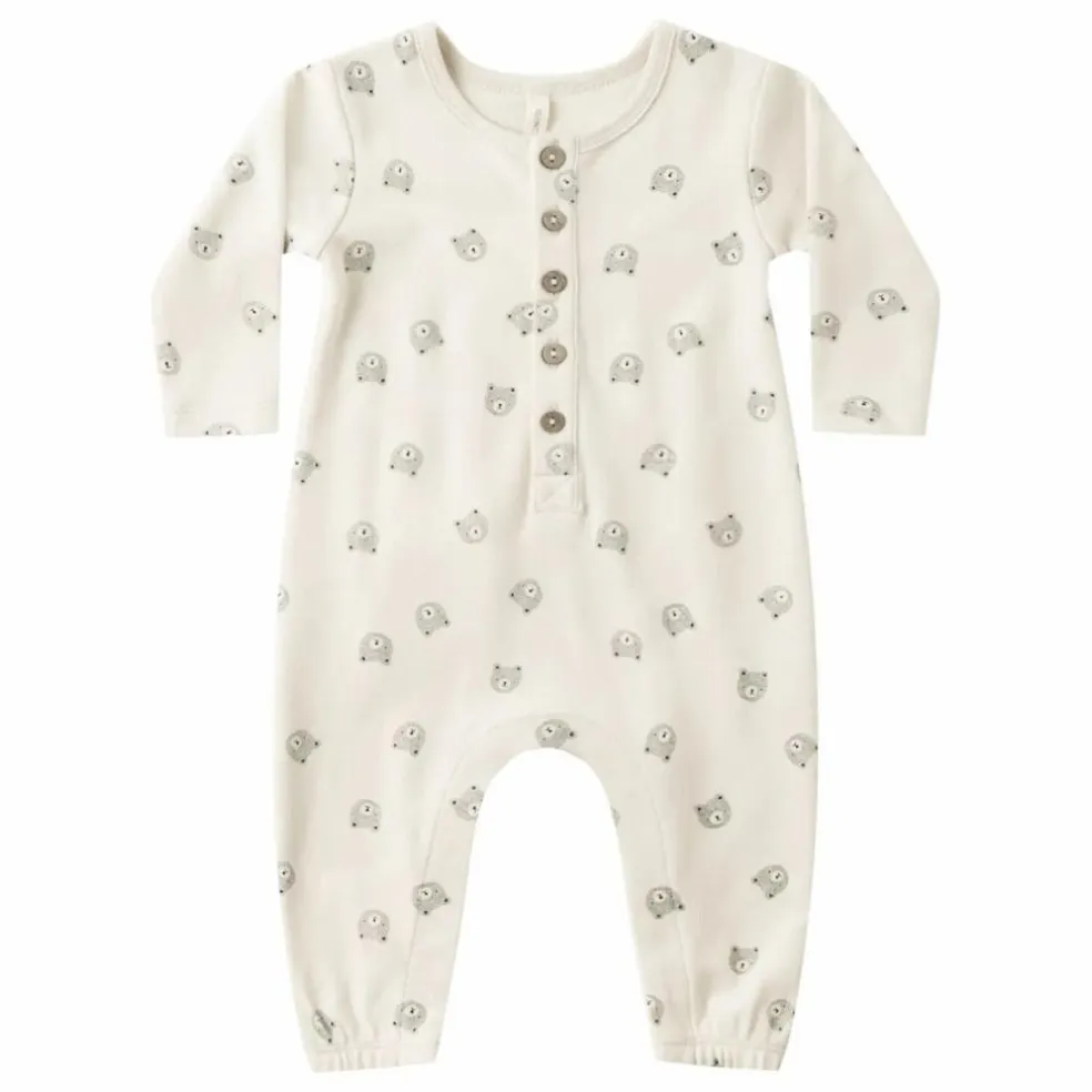Combinaison Ours Coton Bio | Ecru