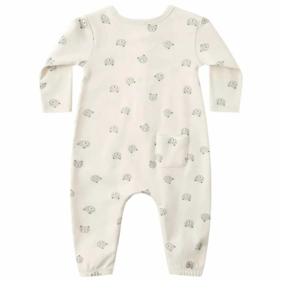 Combinaison Ours Coton Bio | Ecru
