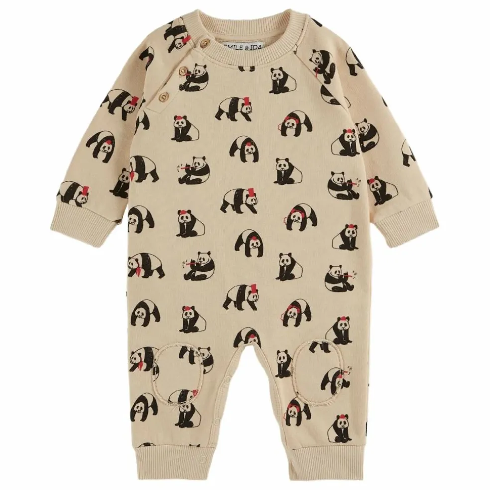 Combinaison Panda Molleton | Beige