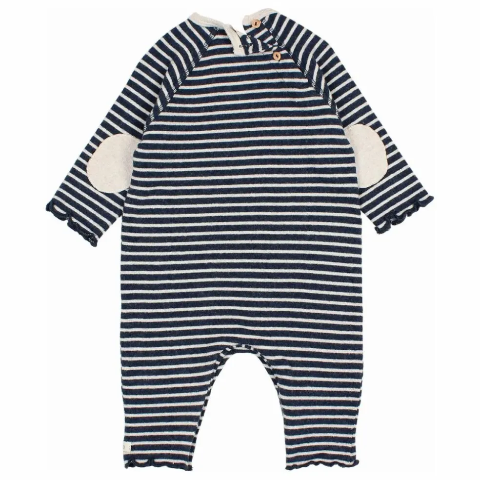 Combinaison Rayures Soft | Bleu marine