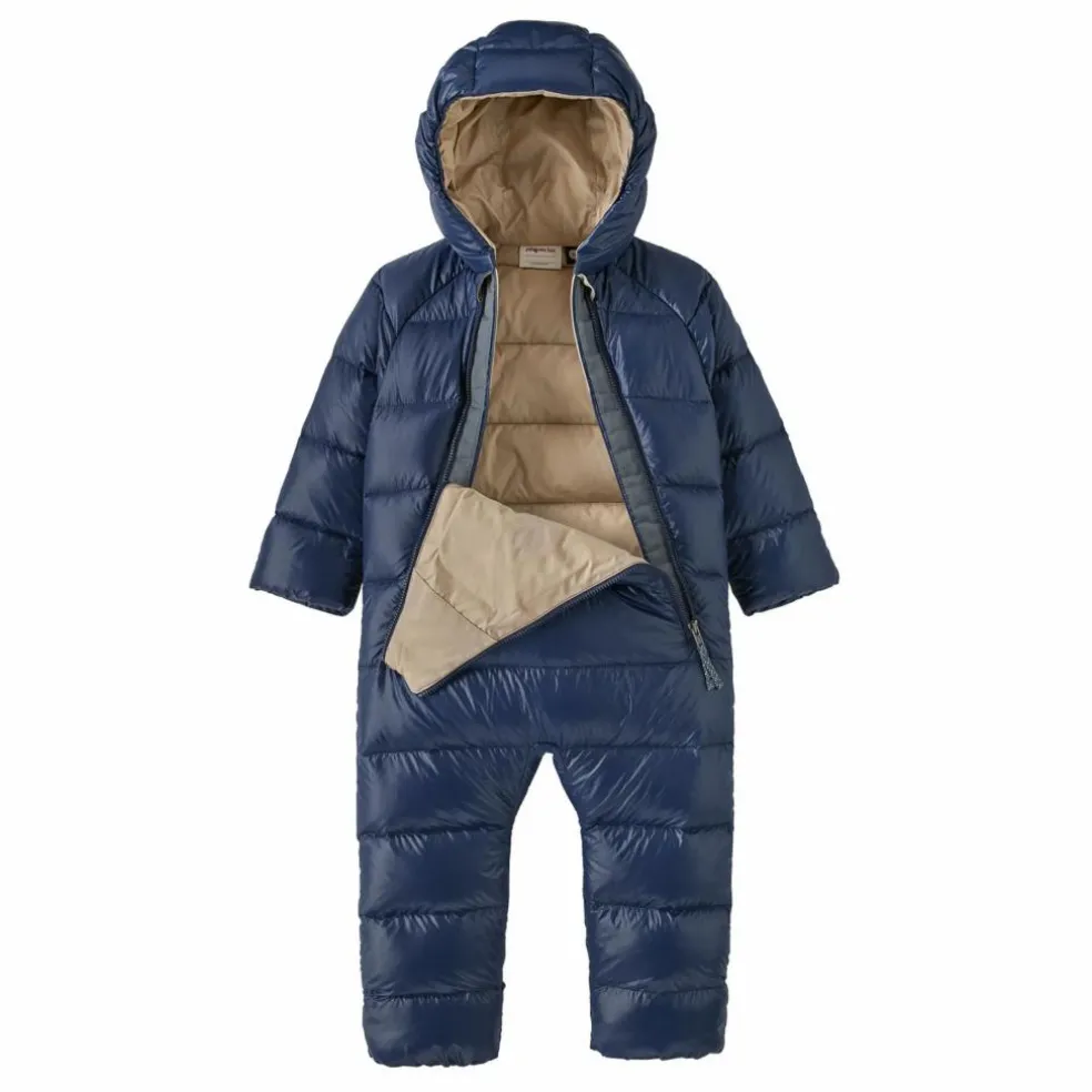 Combinaison Ski Down Sweater Duvet Recyclé | Bleu marine
