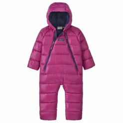 Combinaison Ski Down Sweater Duvet Recyclé | Rose fuschia