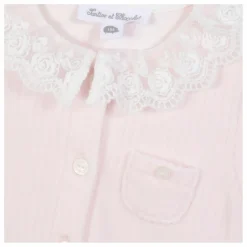 Combinaison Velours Côtelé | Rose pâle