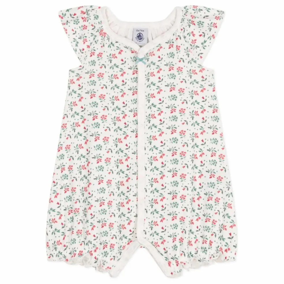 Combishort Balian Coton Bio | Blanc