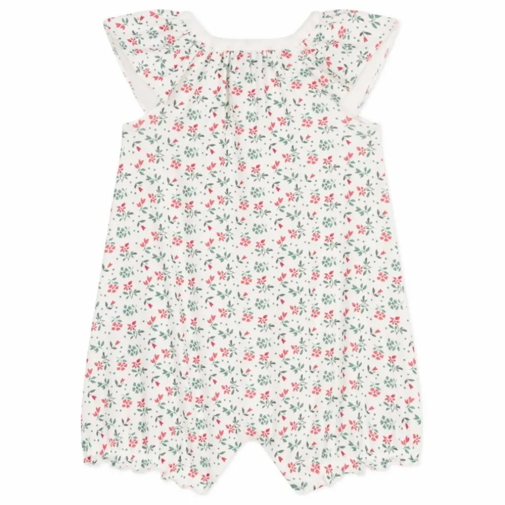 Combishort Balian Coton Bio | Blanc