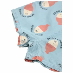 Combishort Bobo Denim Léger | Bleu