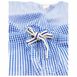 Combishort Carreaux Youri | Bleu
