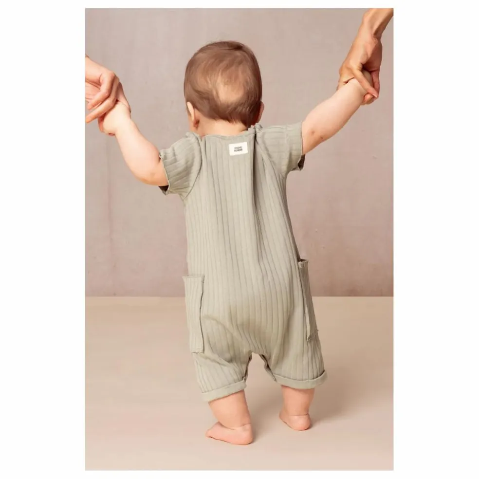 Combishort Coton Bio | Vert de gris