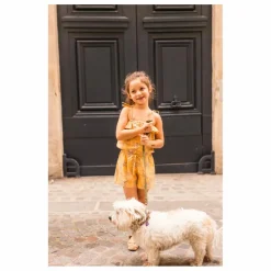 Combishort Hello Lurex | Jaune