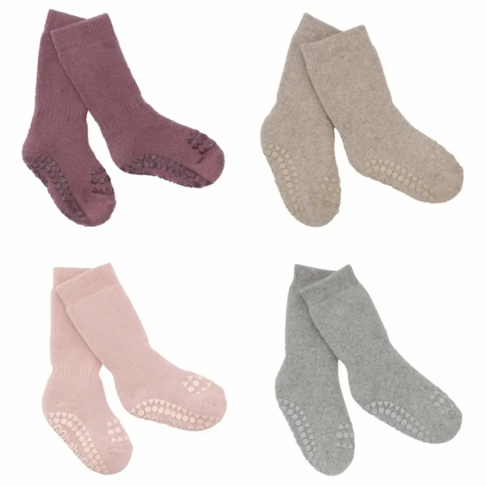 Combo Box 4 Chaussettes Coton Bio | Sable