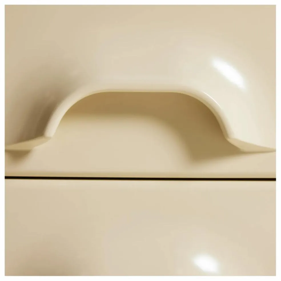Commode 2 tiroirs | Crème