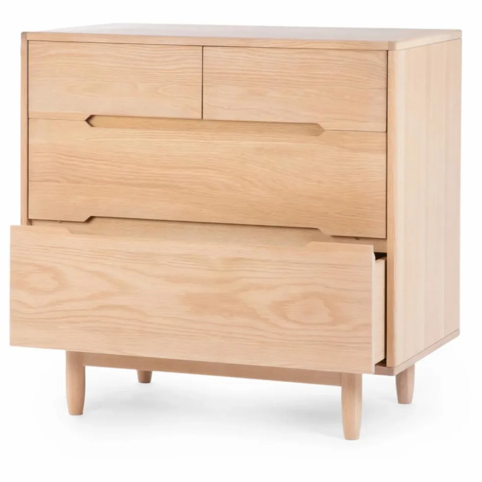 Commode 4 tiroirs Pure | Chêne