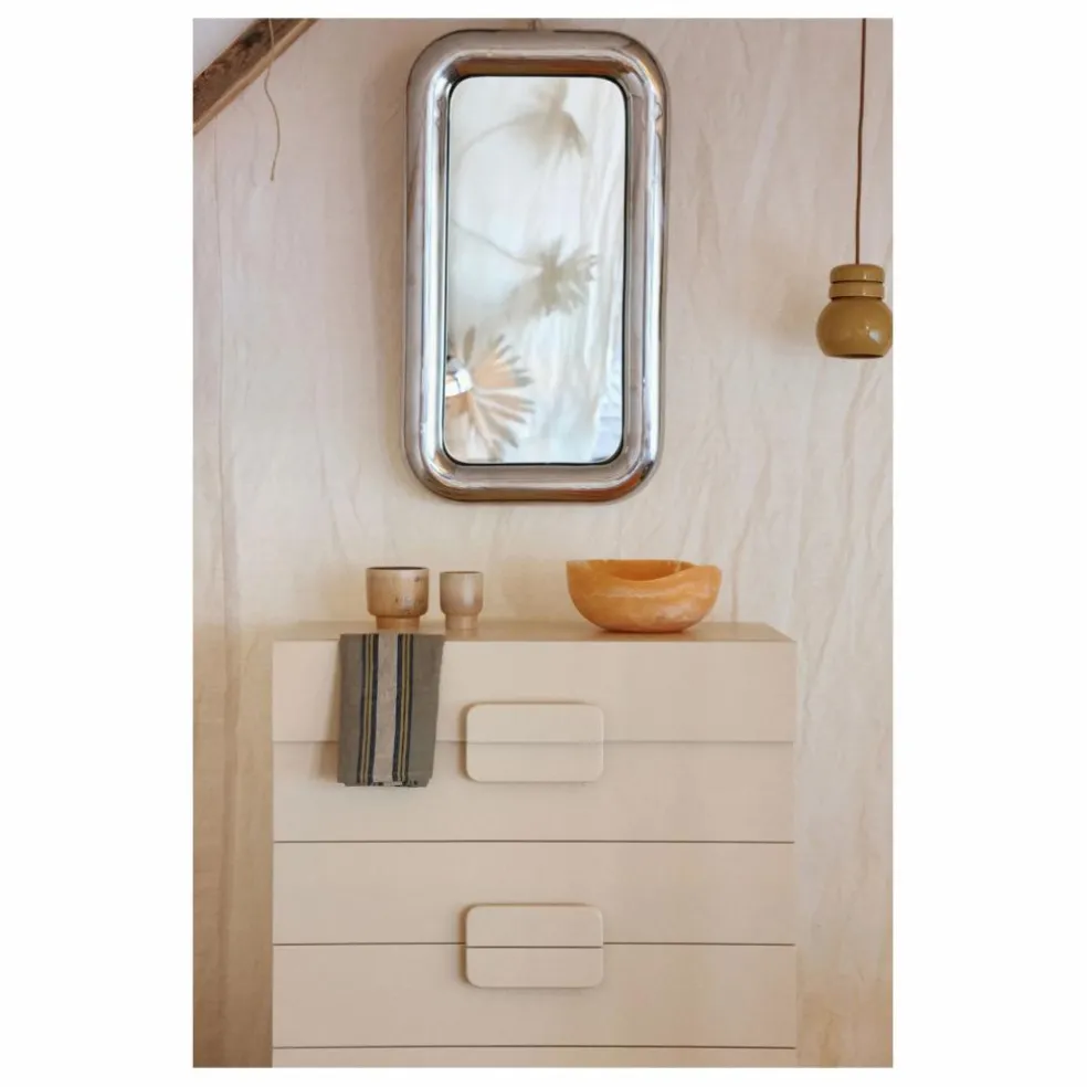 Commode 4 tiroirs Spacious | Crème