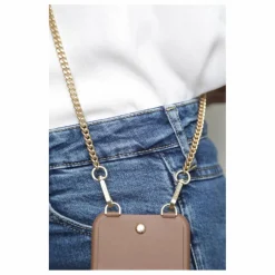 Coque Iphone Lou en cuir | Camel