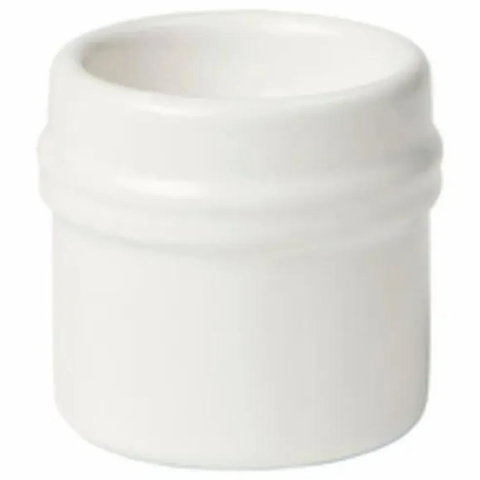 Coquetier en grès Stevns | Blanc