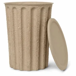 Corbeille en papier | Beige