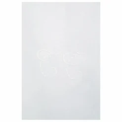 Couffin tressage feuilles de palme | Blanc